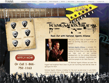 Tablet Screenshot of beyourownrockstar.com